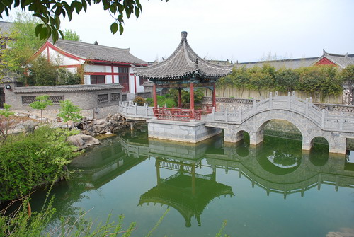 中國(guó)古人和古園林建筑